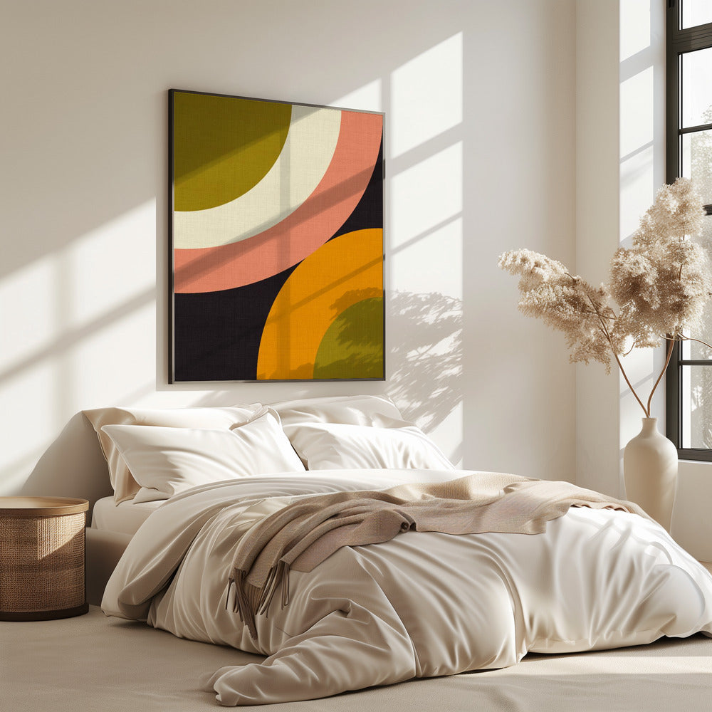 Geo Shapes Herbst 21 Abgerundet | Poster