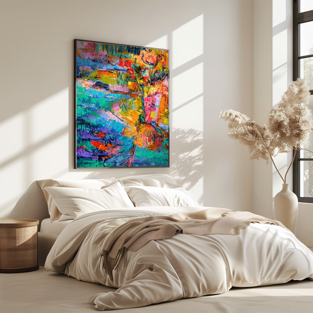 Abstrakte Farbpalette | Poster