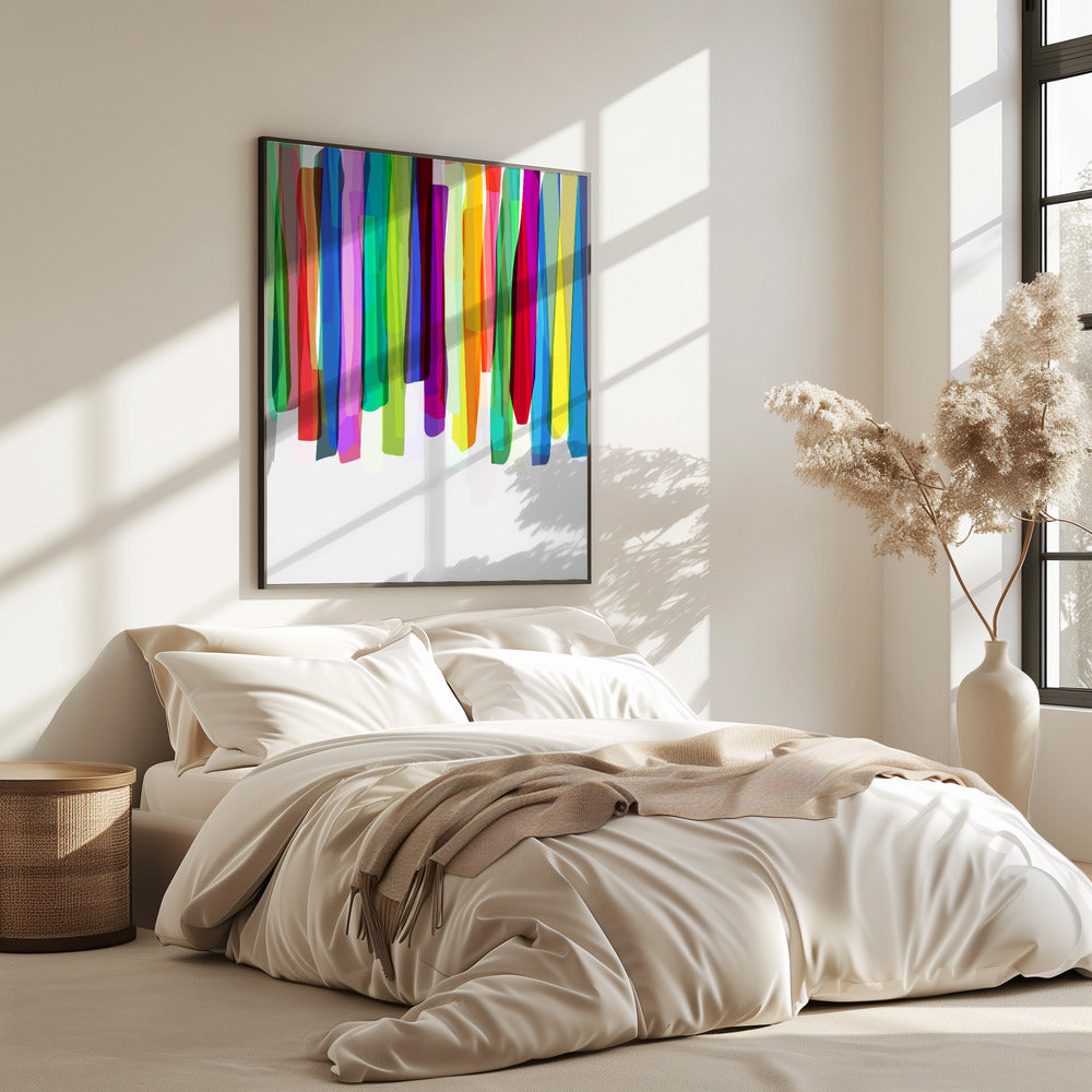 Bunte Streifen 2 | Poster