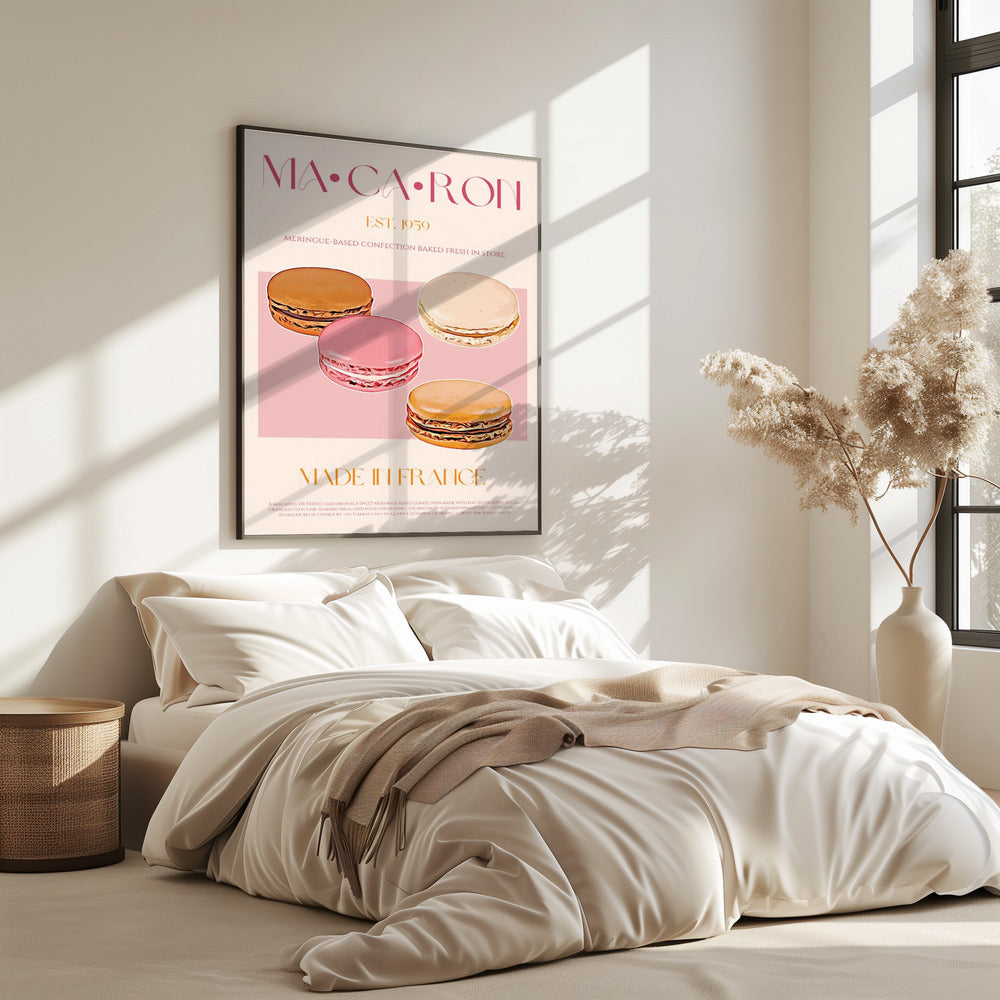 Französischer Macaron-Genuss | Poster