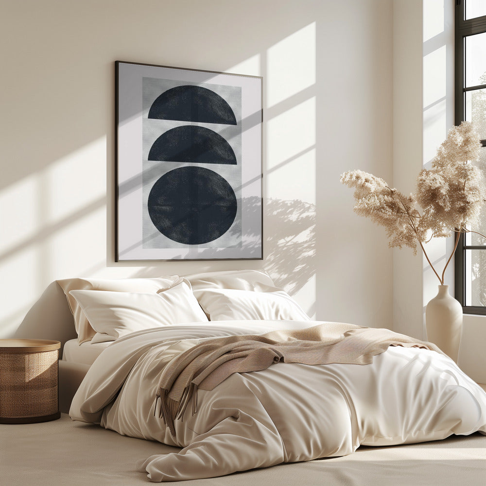 Geometrische Sonnenfinsternis | Poster