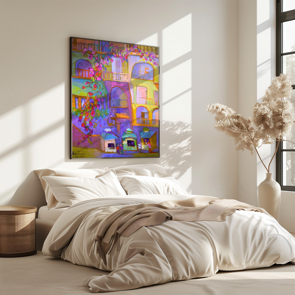 Vibrant Streetscape | Poster