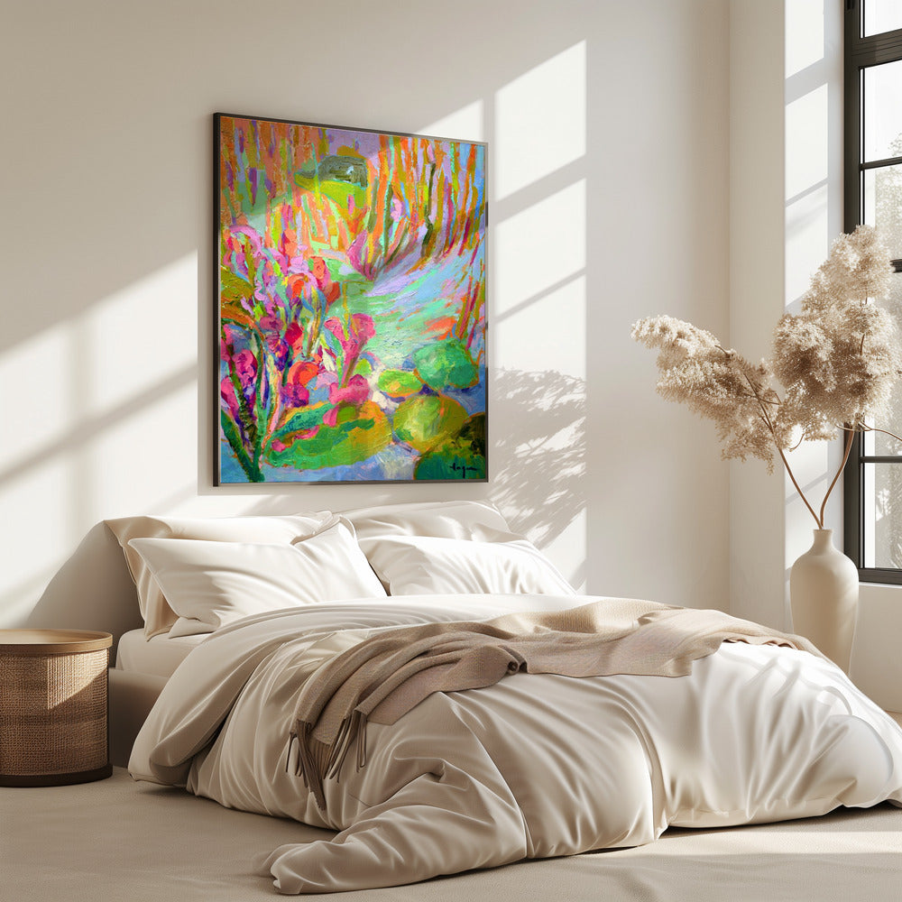 Vibrant Garden Dreams | Poster
