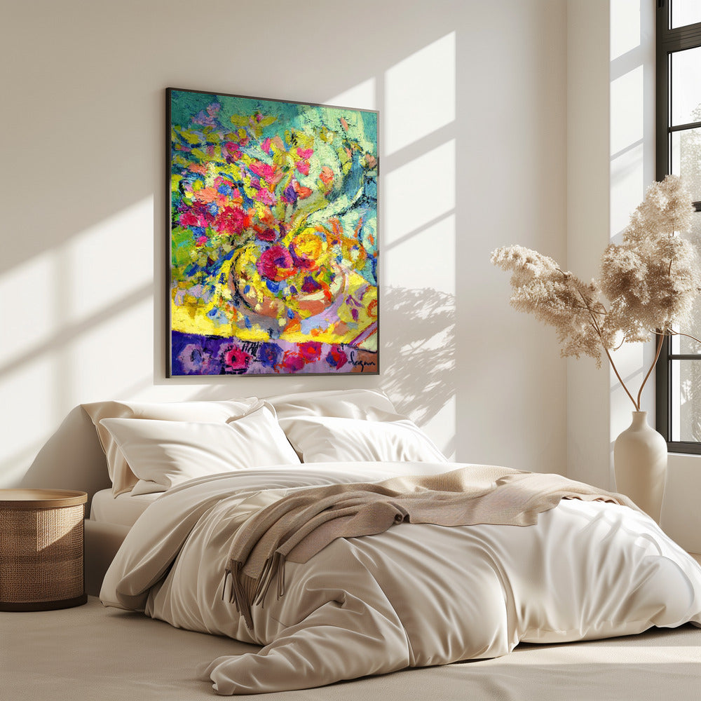 Strahlende florale Harmonie | Poster