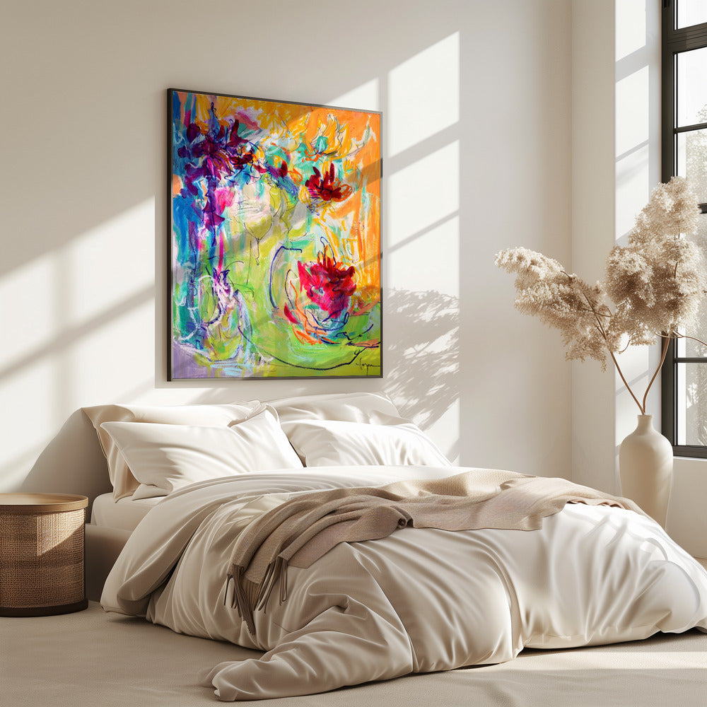 Lebendige Blüten | Poster