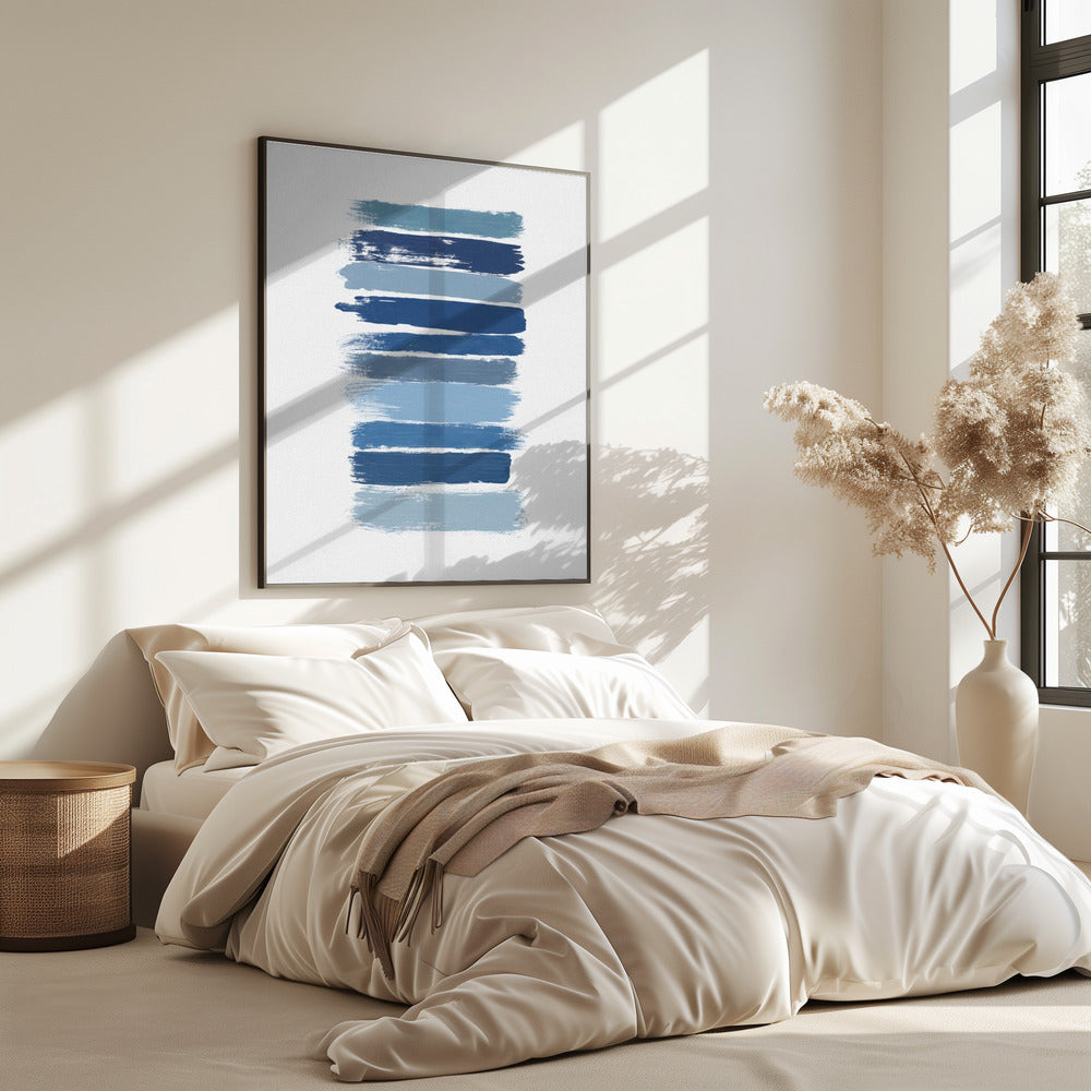 Ombre Blue | Poster
