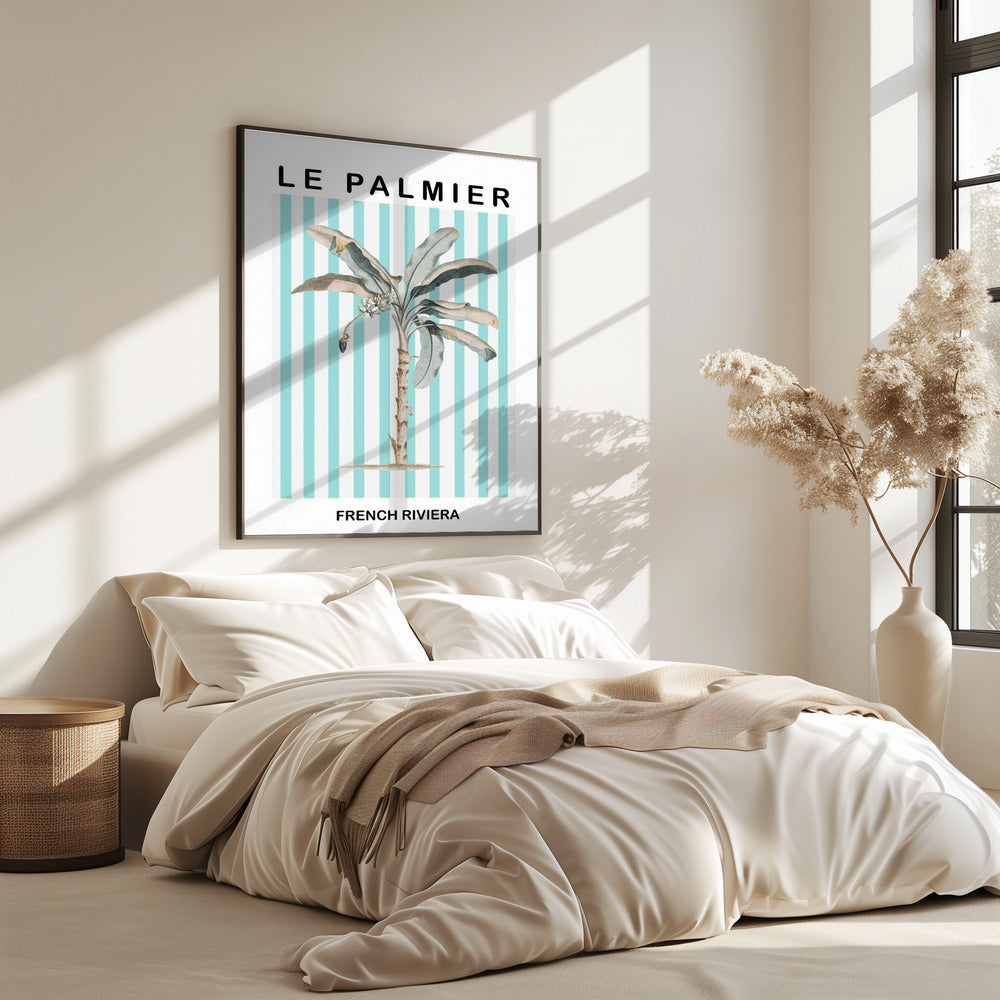 Gestreifte Palme | Poster