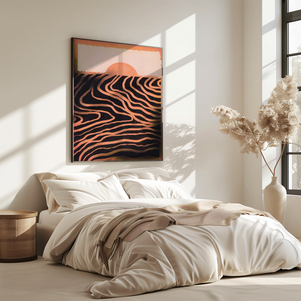 Sunset Cut Out | Poster