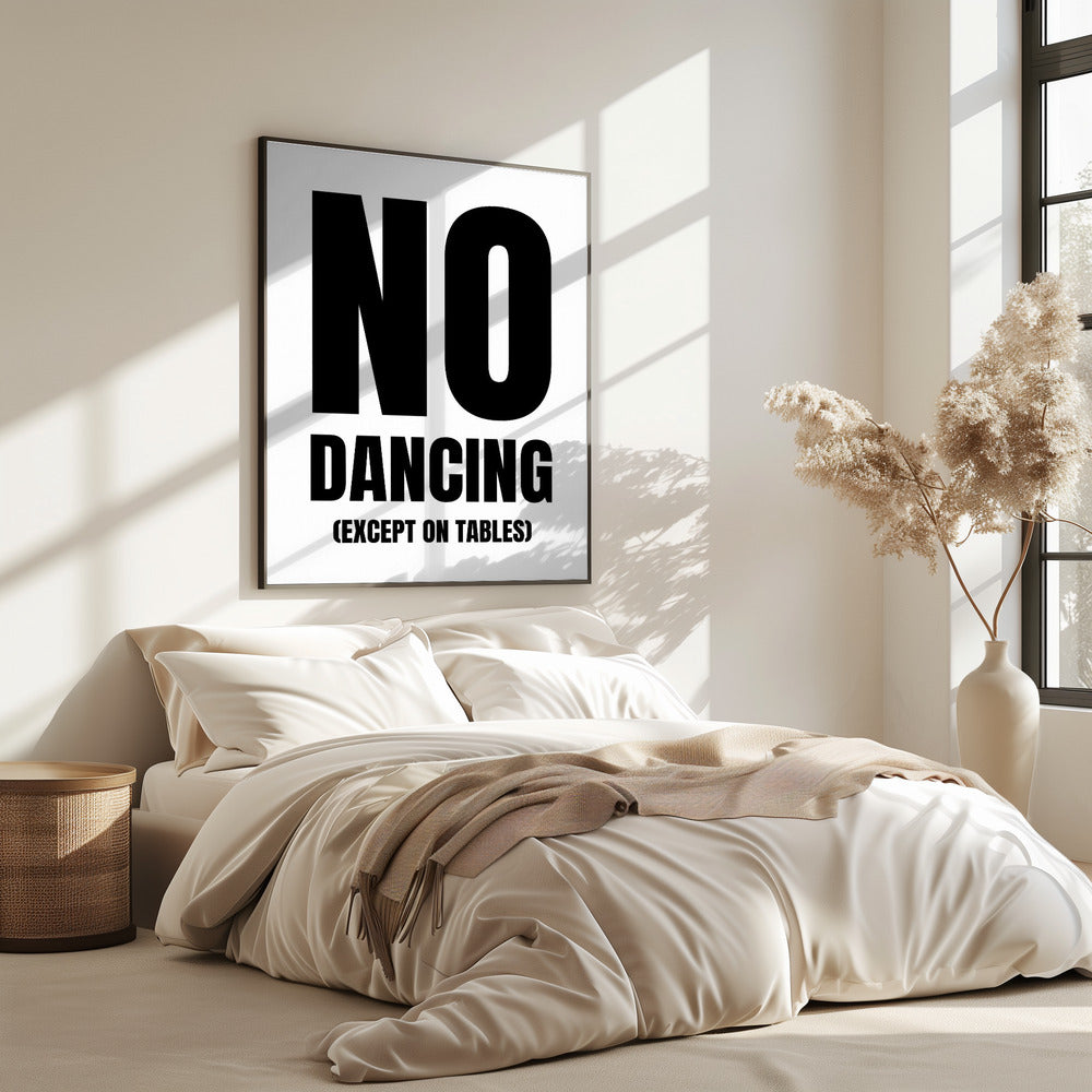 Nur Tischbewegungen | Poster