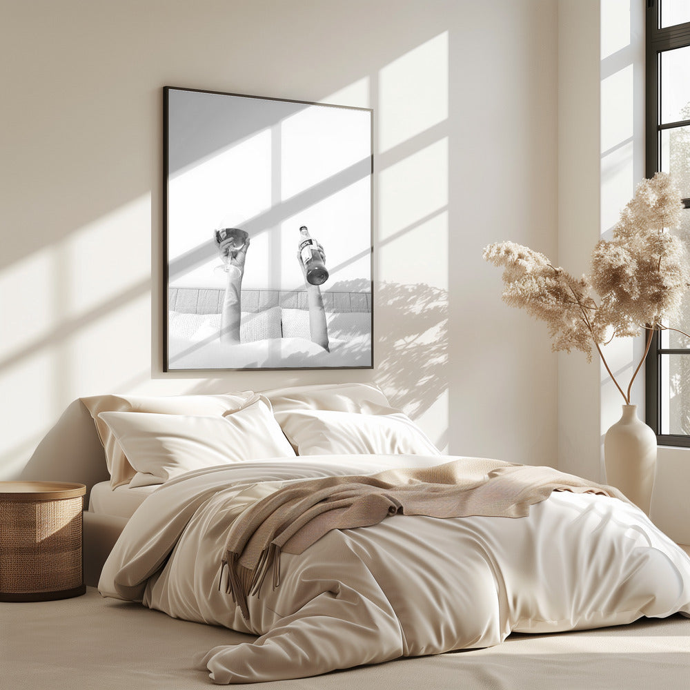 Aperol In Bed Grainy | Poster