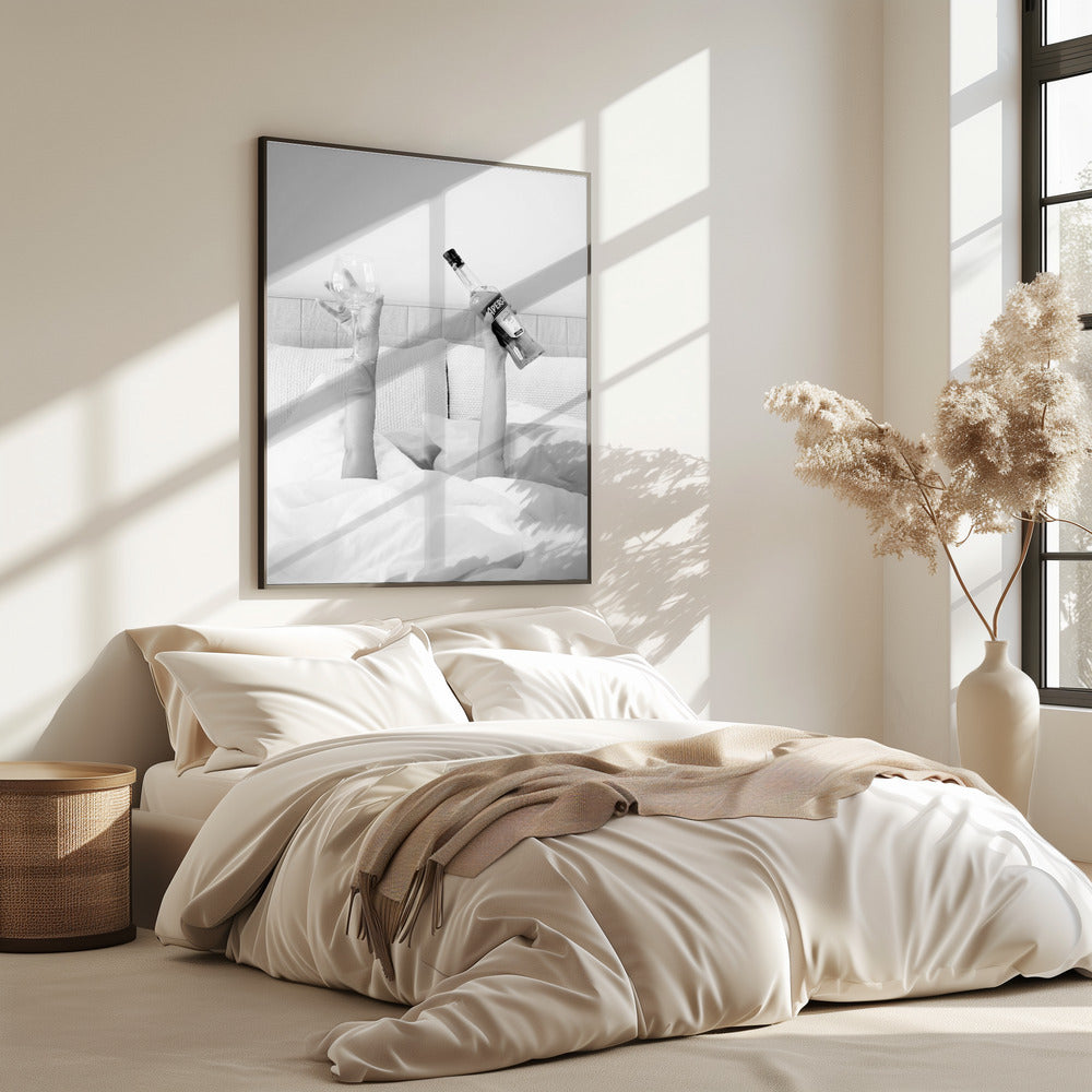 Aperol im Bett | Poster