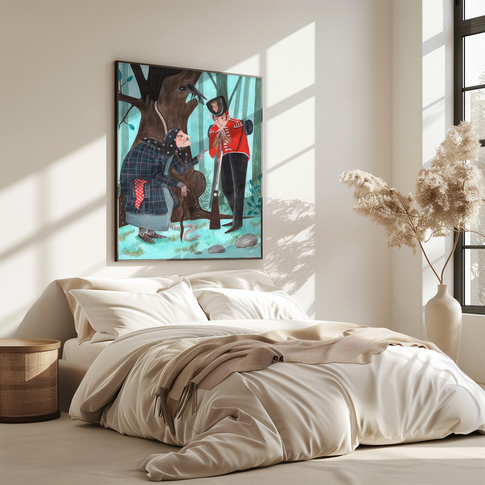 Fairy tale soldier and the witch | Poster