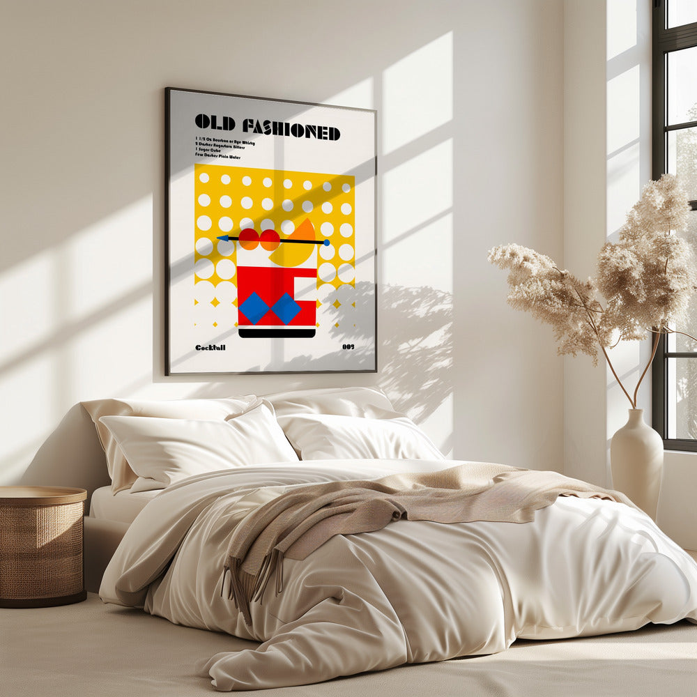 Altmodischer Bauhaus-Cocktail | Poster