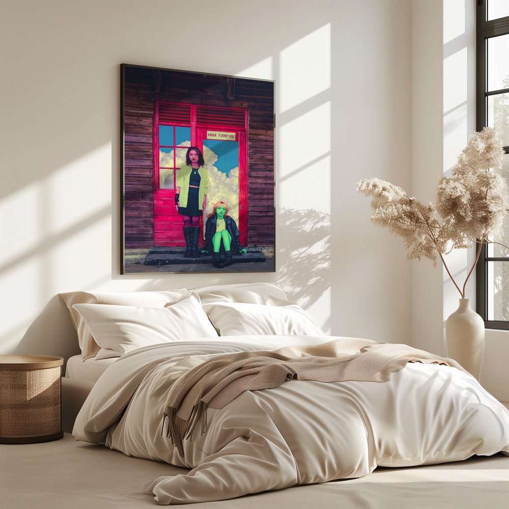 Rosa & Grün | Poster