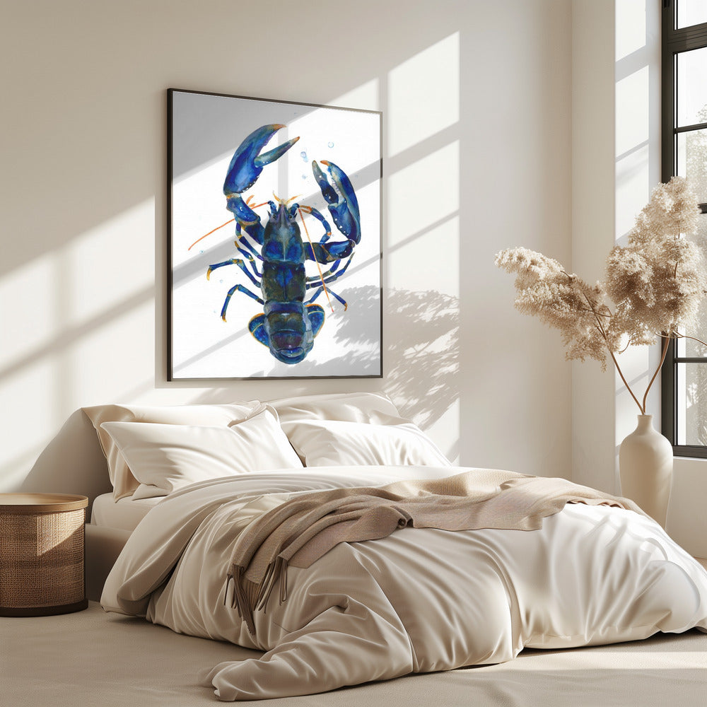 A Blue Lobster | Poster
