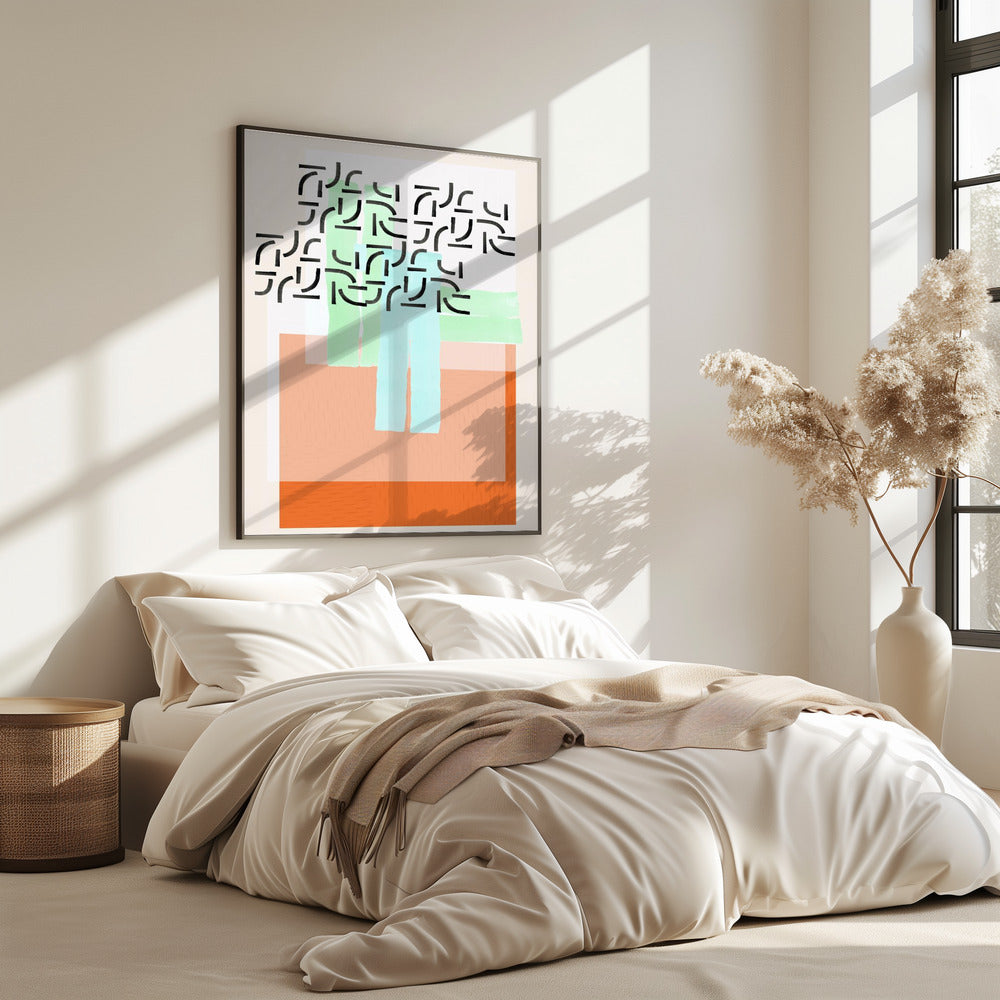Pastellmuster-Collage 2 | Poster
