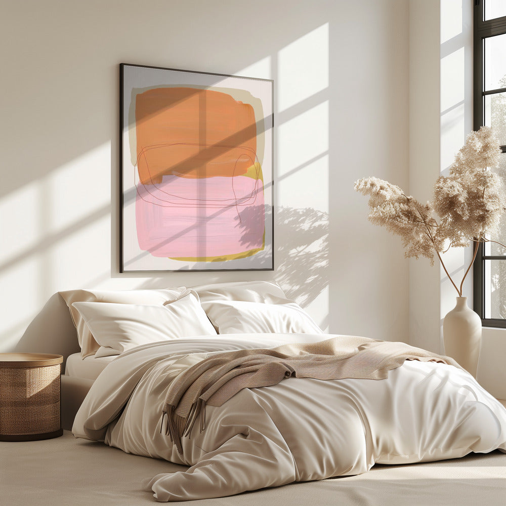 Abstract Brush Strokes 121 | Poster