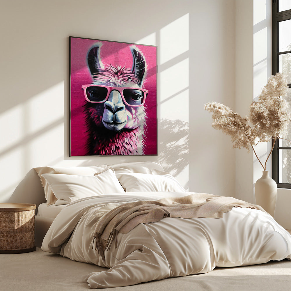 Pink Lama | Poster