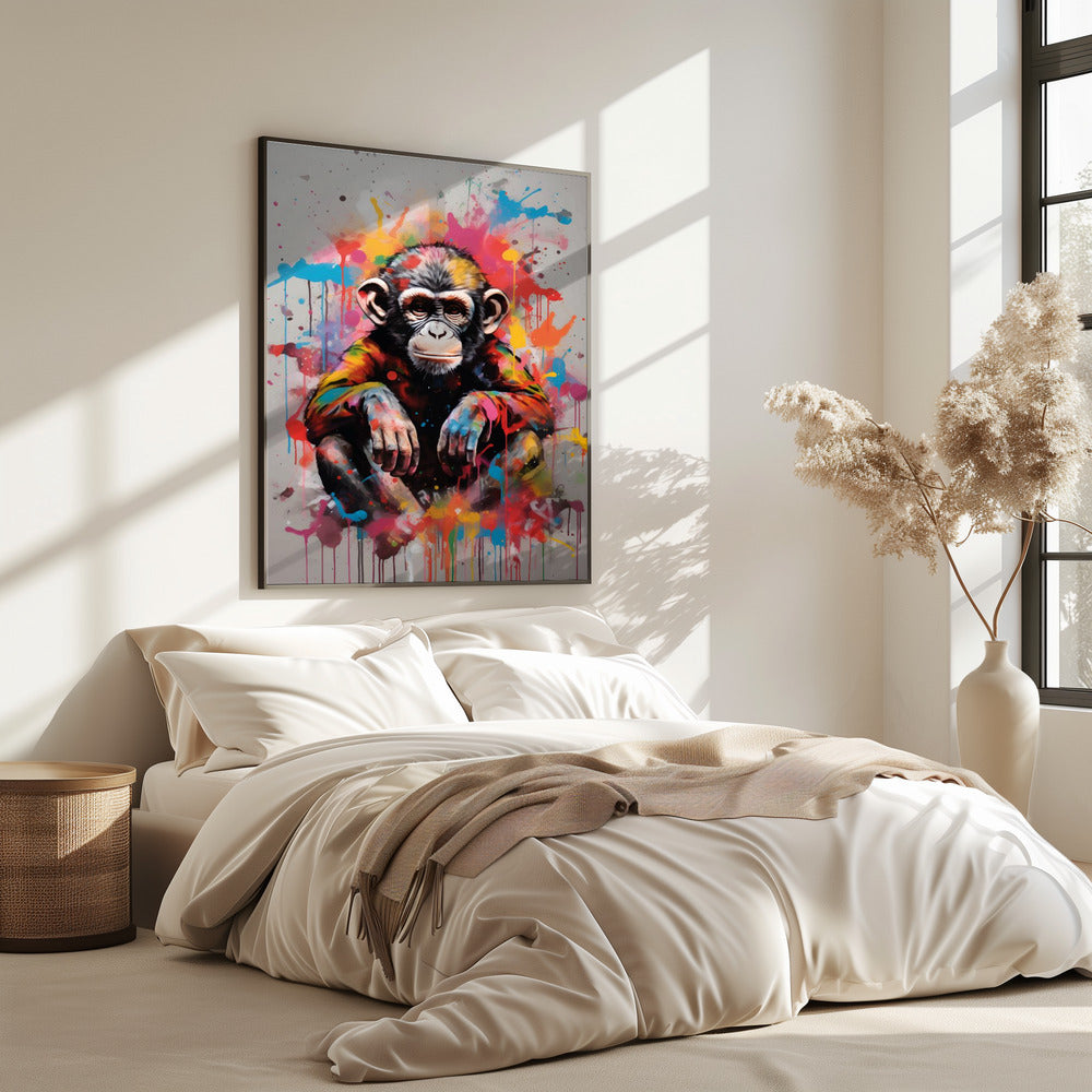 Affe Pop Art | Poster