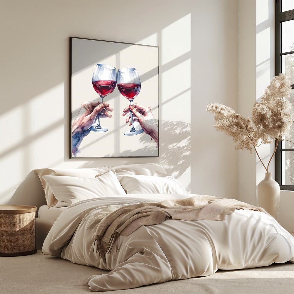 Cheers to us | Poster