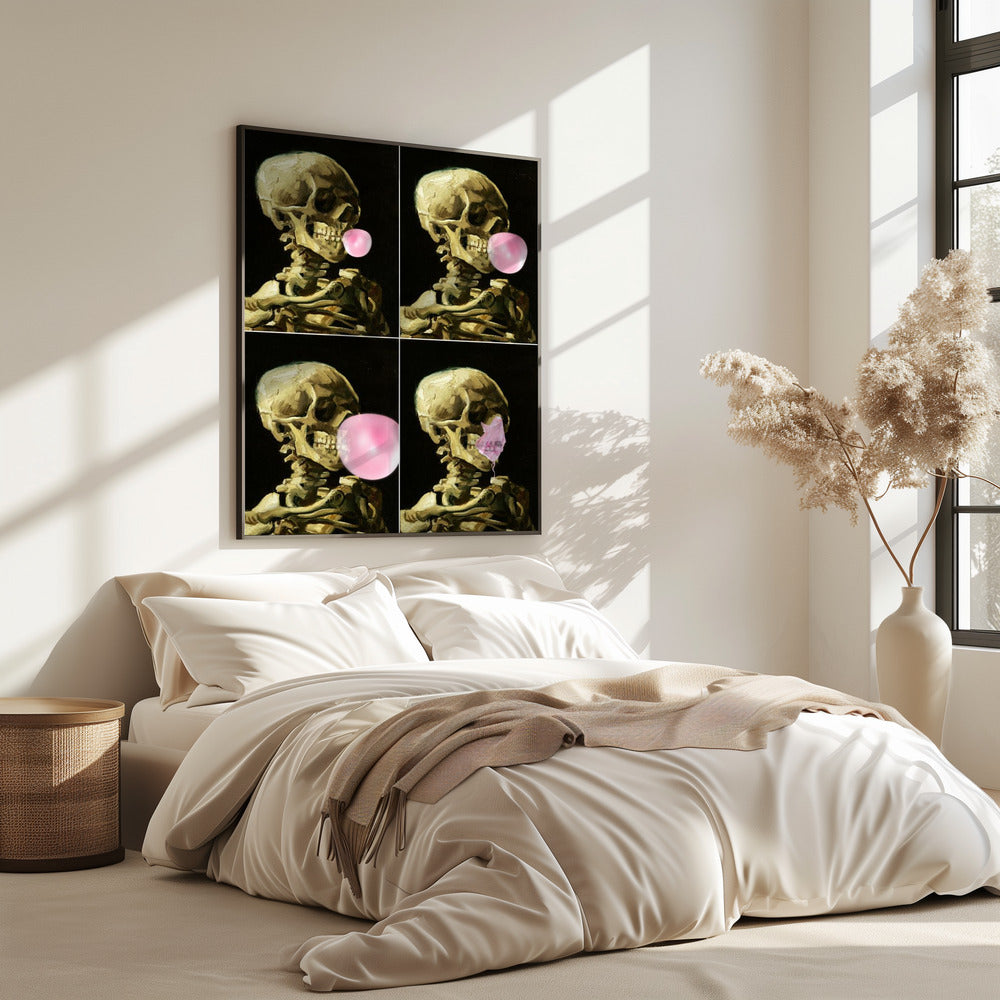 Schädelkaugummi-Explosion | Poster