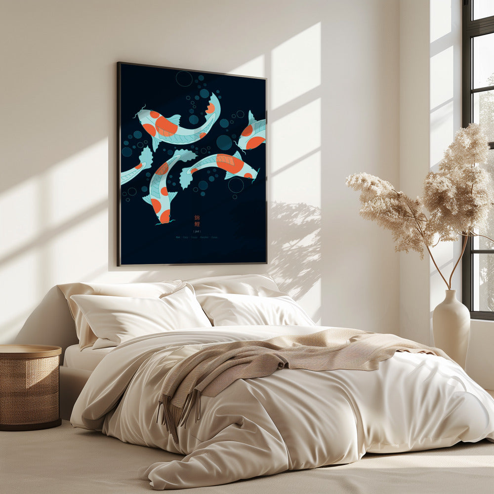 Koi-Karpfen | Poster