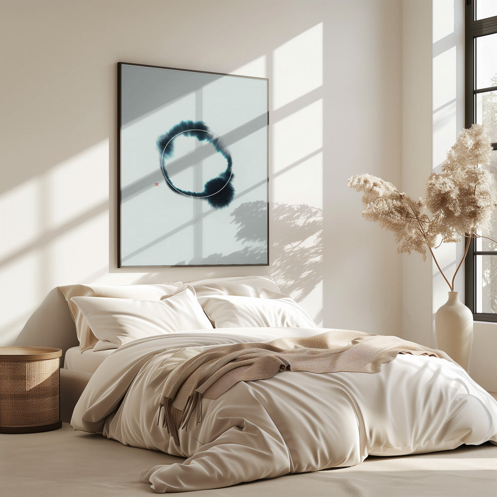Circle N°2 | Blue | Poster