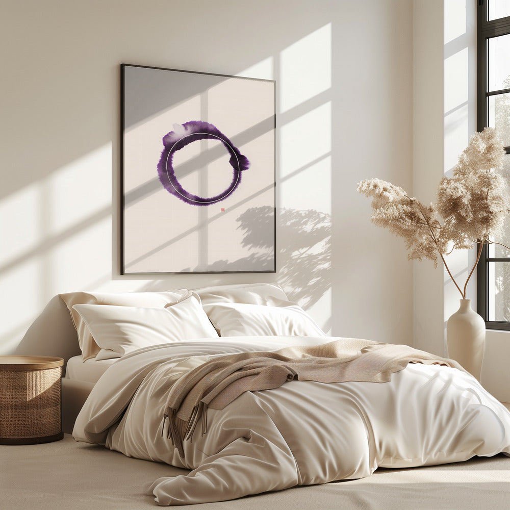 Circle N°3 | Rose | Poster