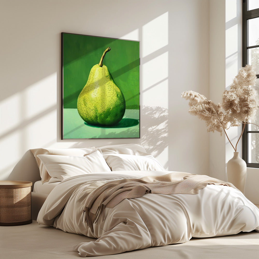 Green Pear | Poster