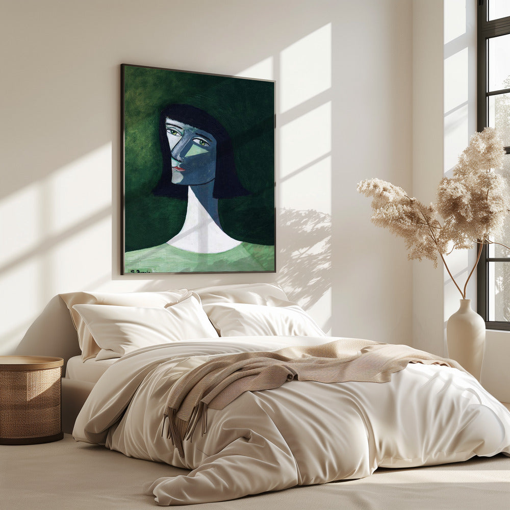 Frau im Licht | Poster