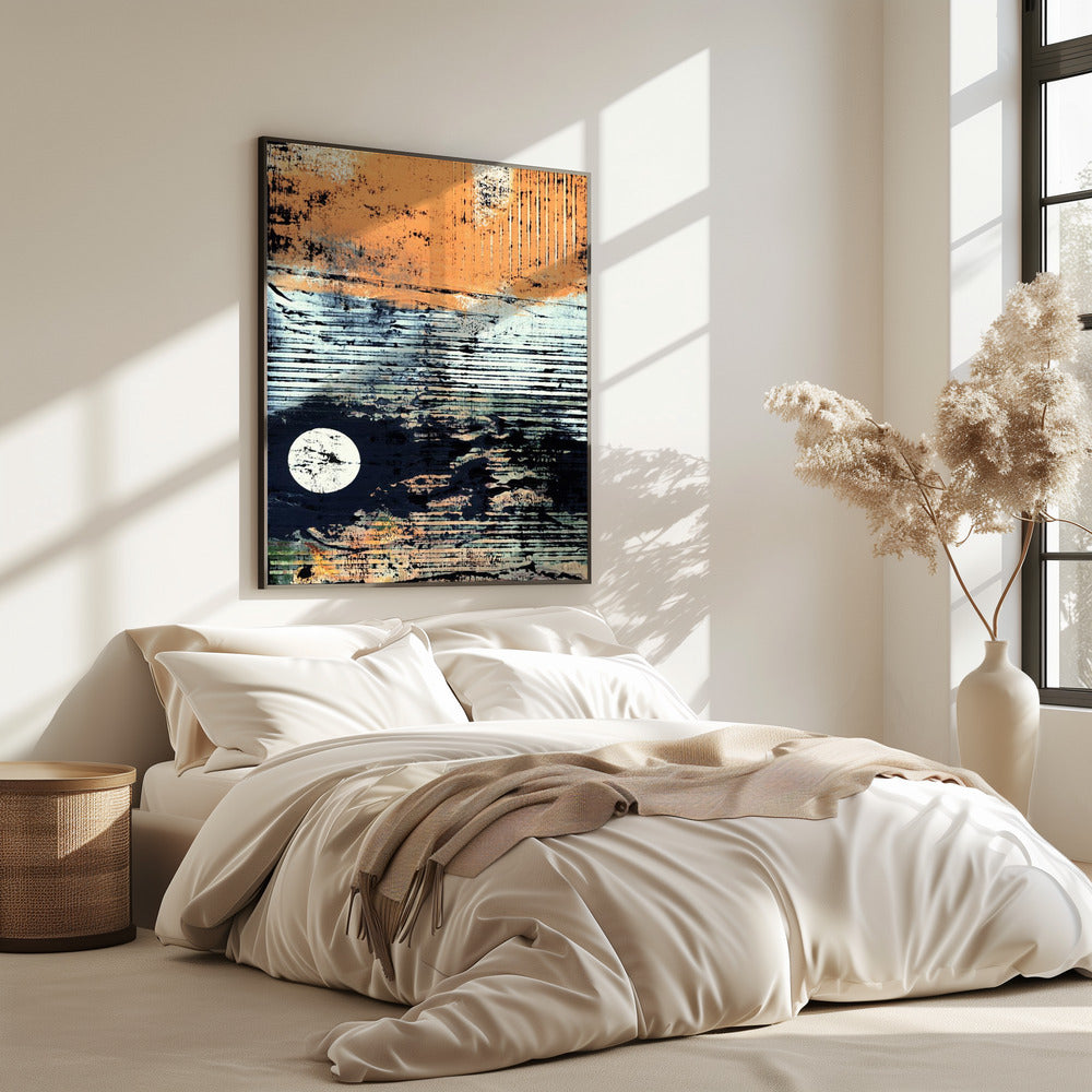 Monddunst-Reflexion | Poster