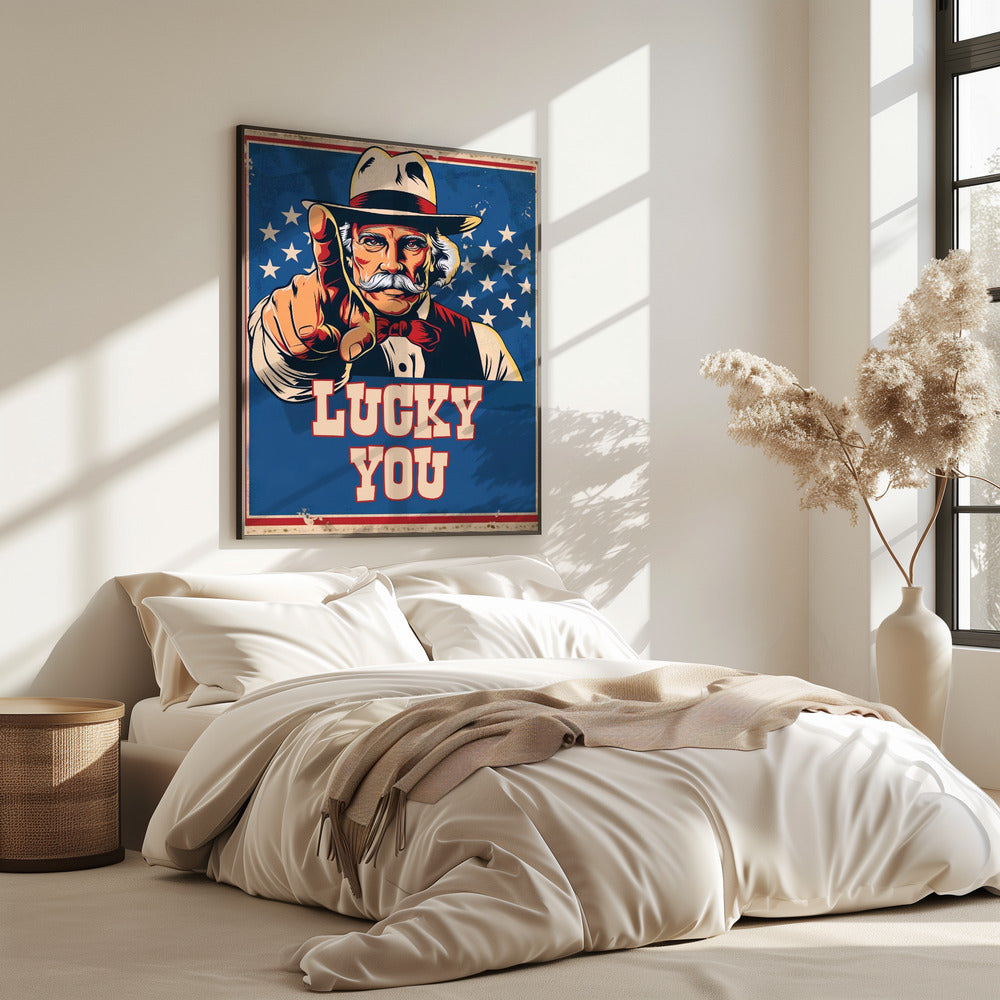 Du Glückspilz | Poster