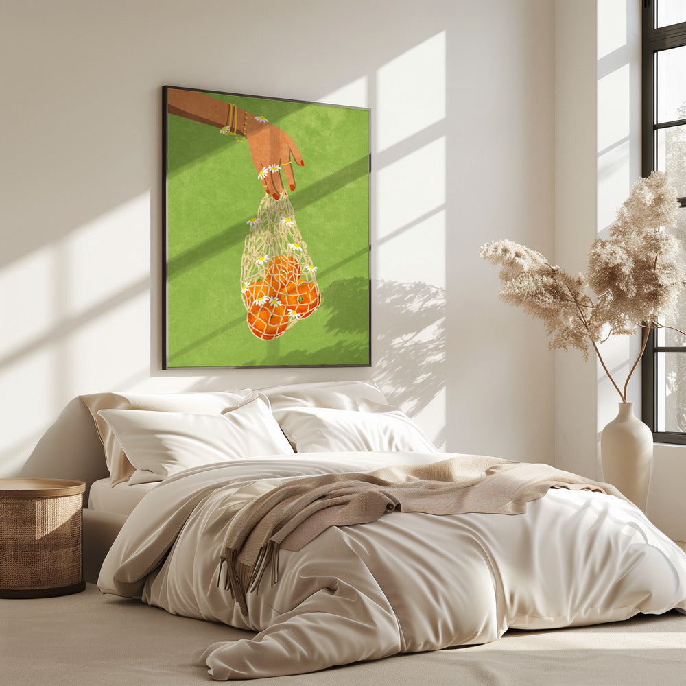 Frische Orangen | Poster