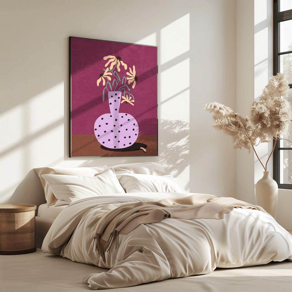 Blumen in der Vase | Poster