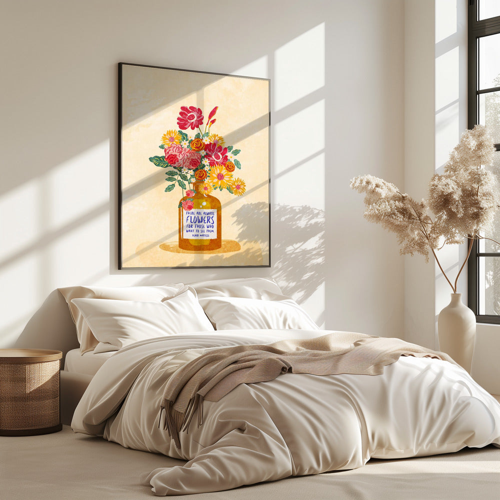 Immer Blumen | Poster