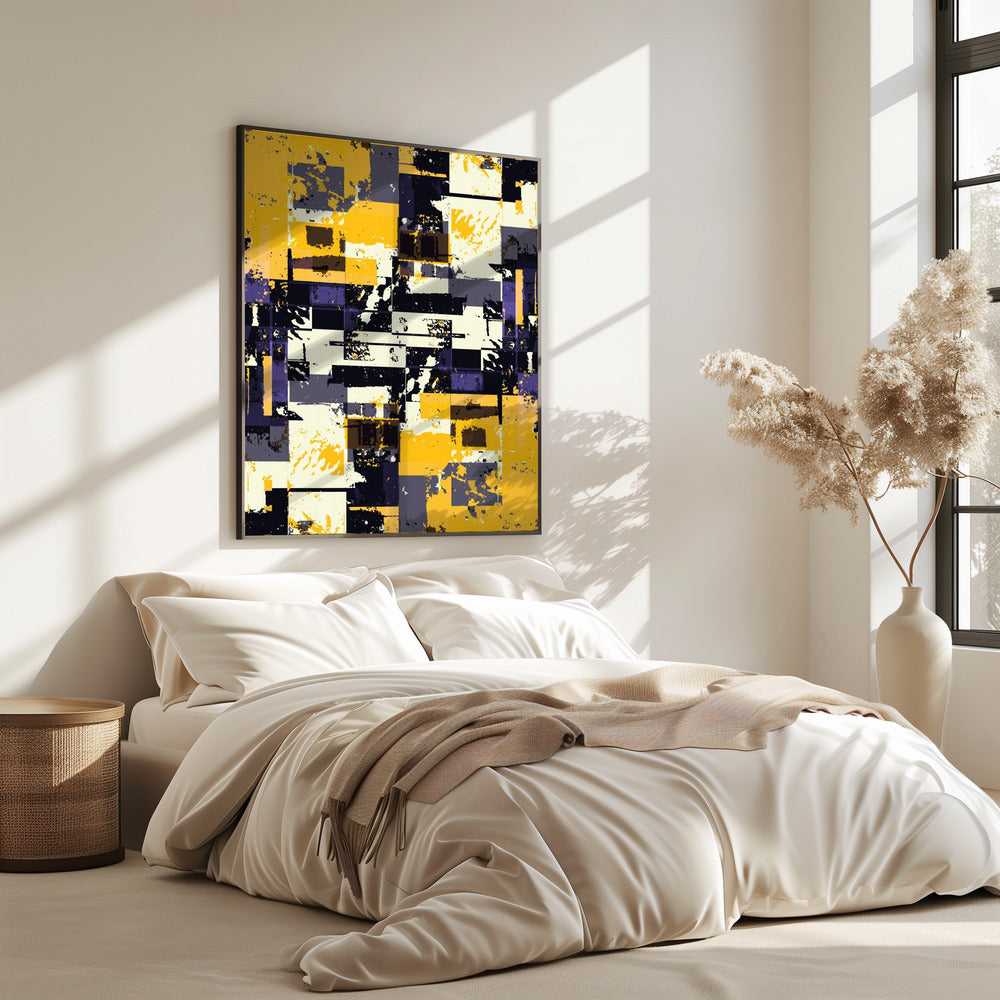 Geometrische Formen und kräftige Farben | Poster