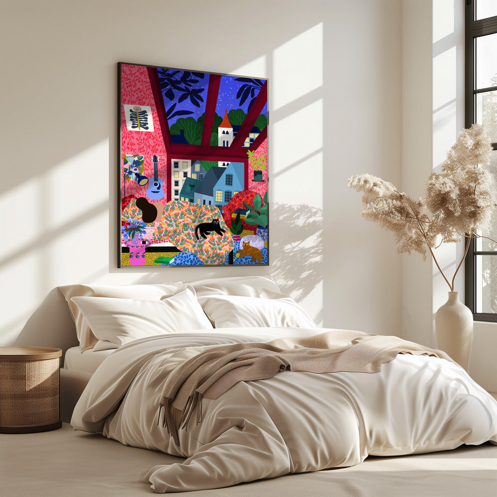 9933x14043 Din Sleeping 142 With a View.png | Poster