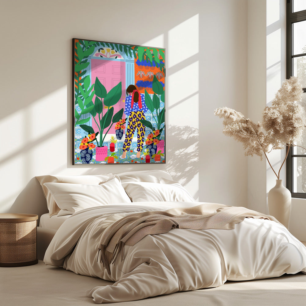 Blumenmädchen | Poster