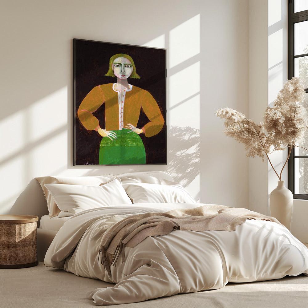 Entschlossene Frau | Poster