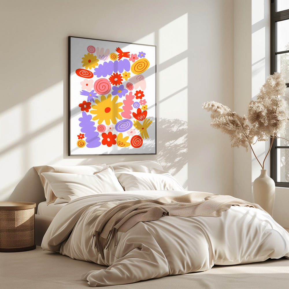 Blumenstapel | Poster
