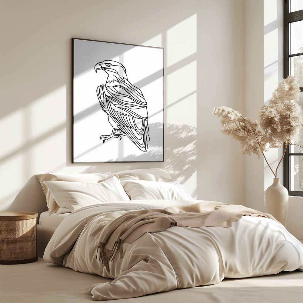 Linienadler | Poster