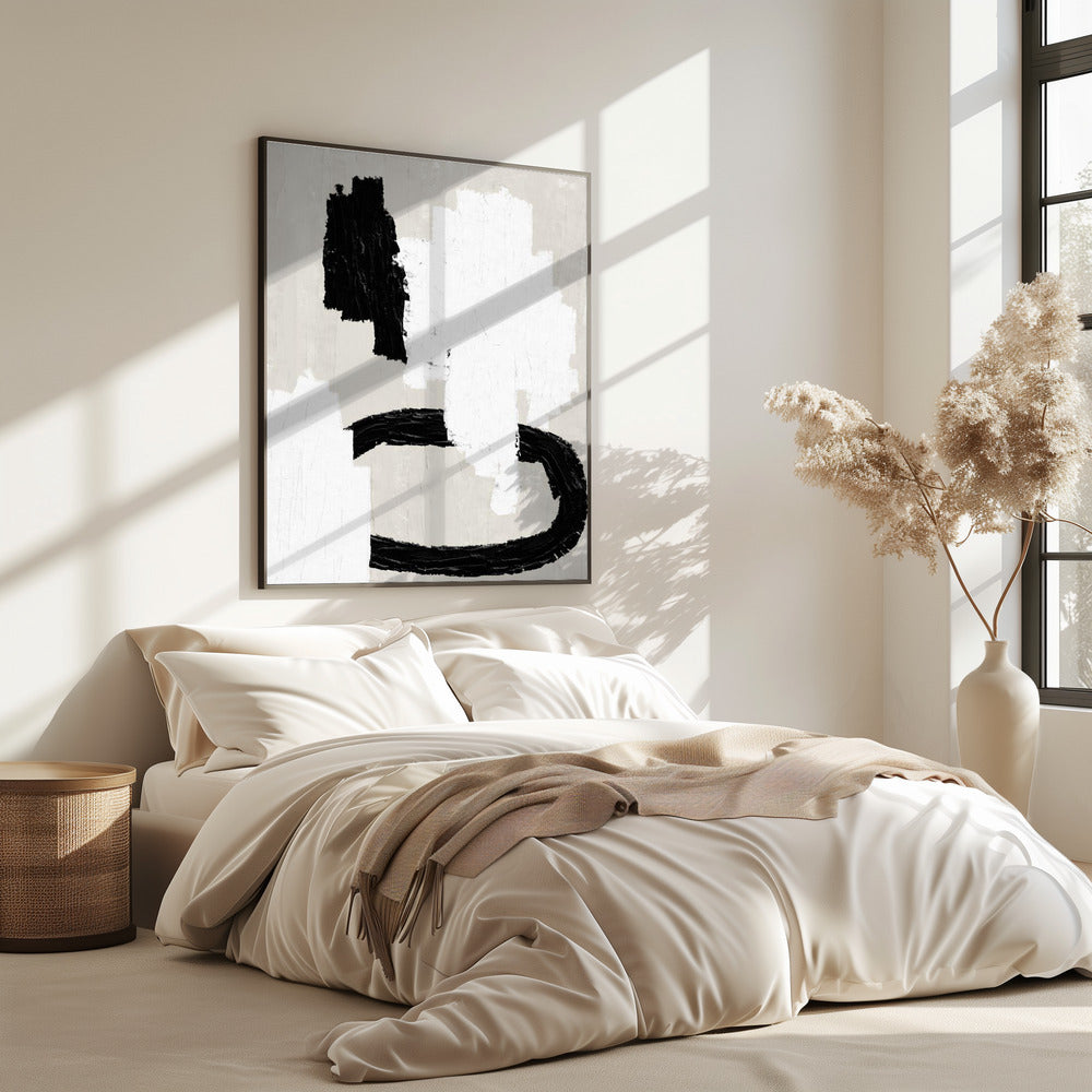Monochrome Strokes | Poster
