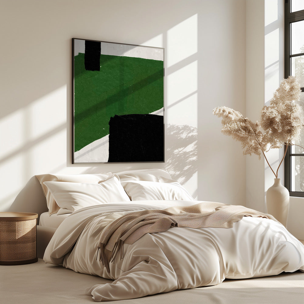 Emerald Abstraction | Poster