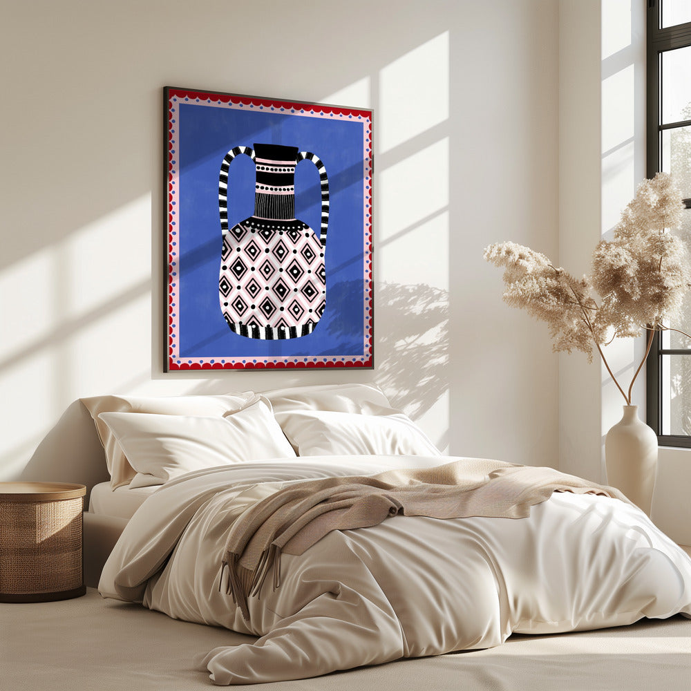 Geometrische Muster und kräftige Farben | Poster