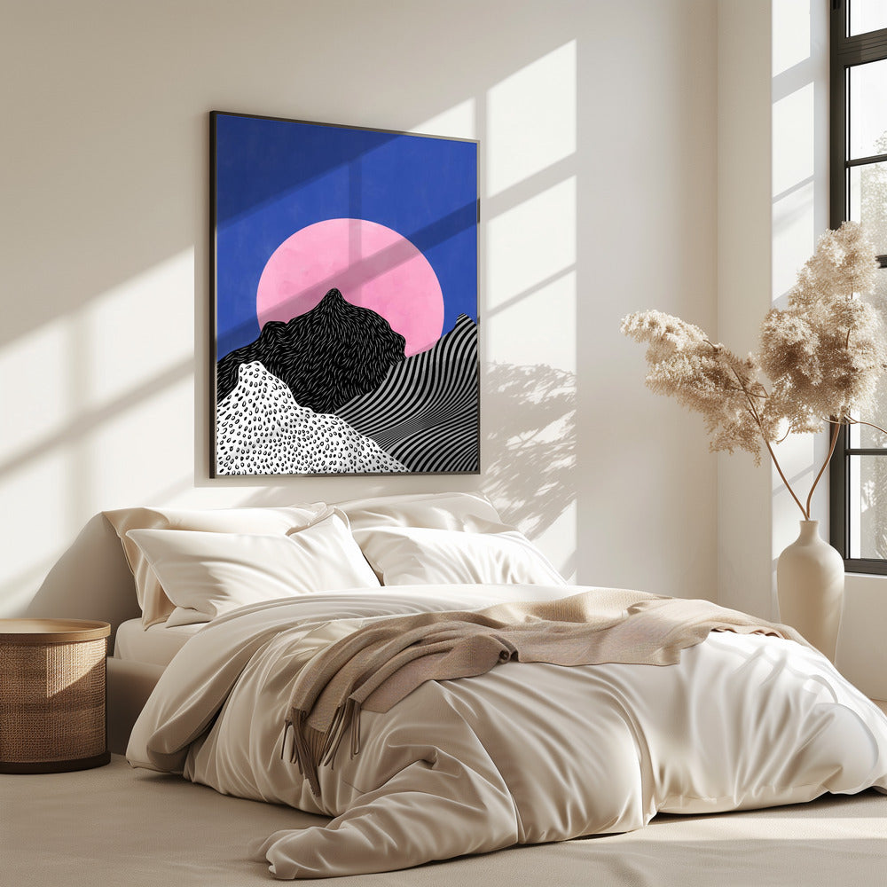 Surreale Gipfelansicht | Poster