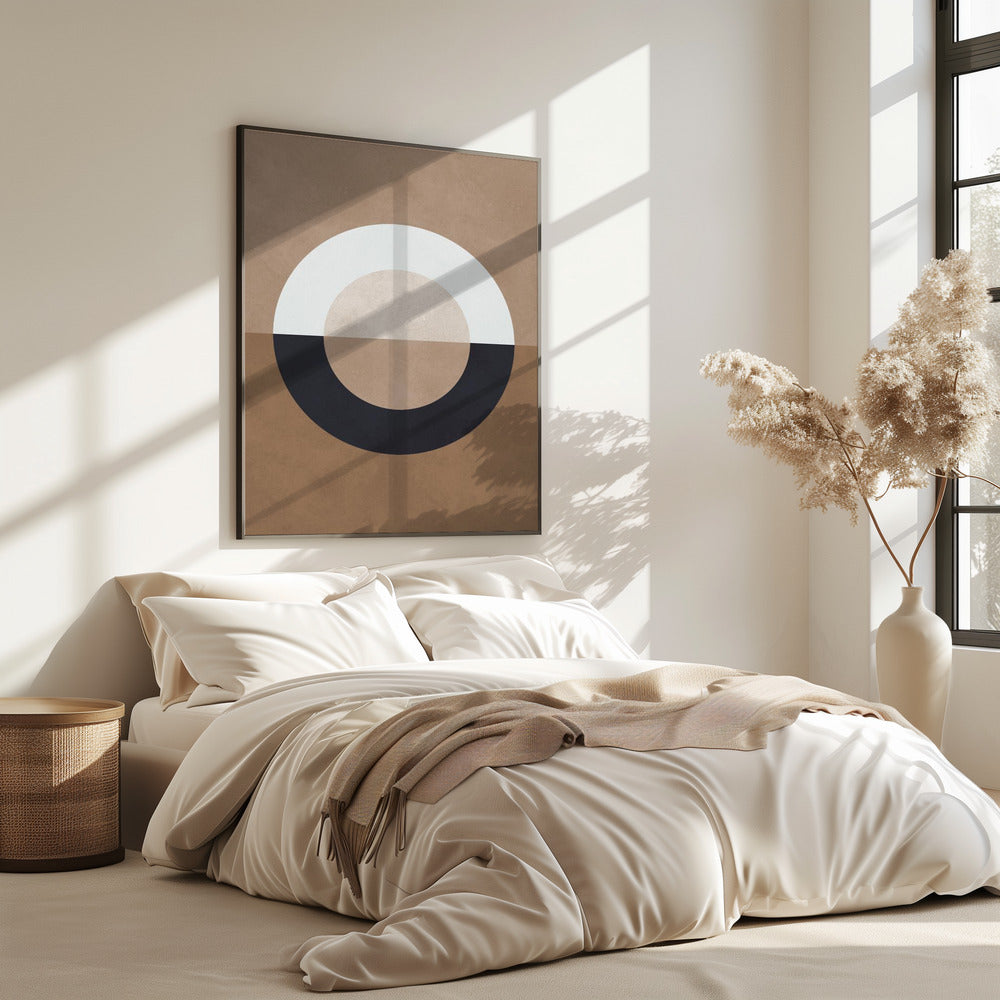 Brown geometry 8 | Poster