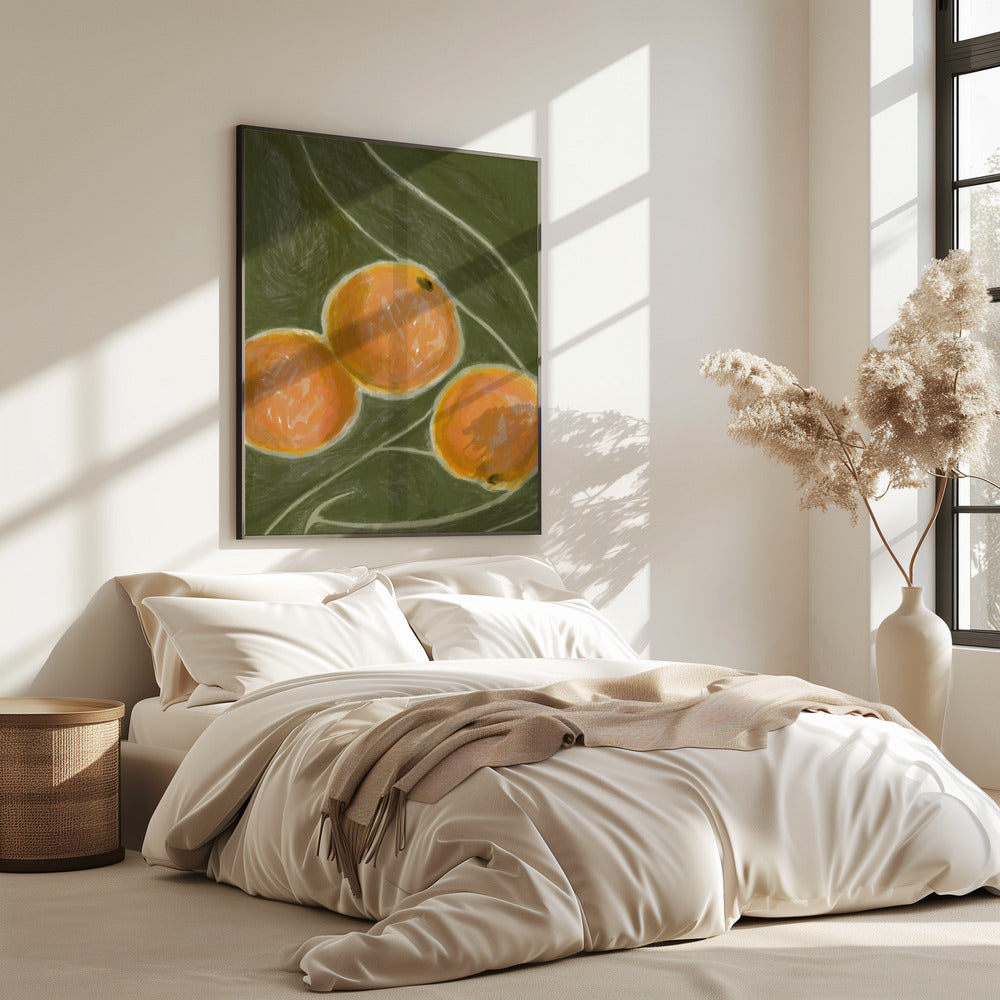KH Studio – Die Farben Orange & Grün | Poster