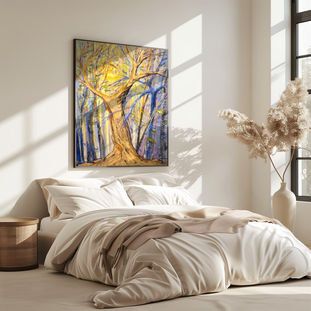 Radiant Forest Glow | Poster