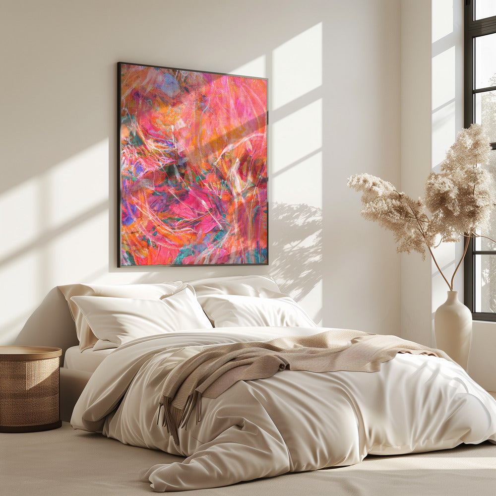 Bunte Blumenblätter | Poster