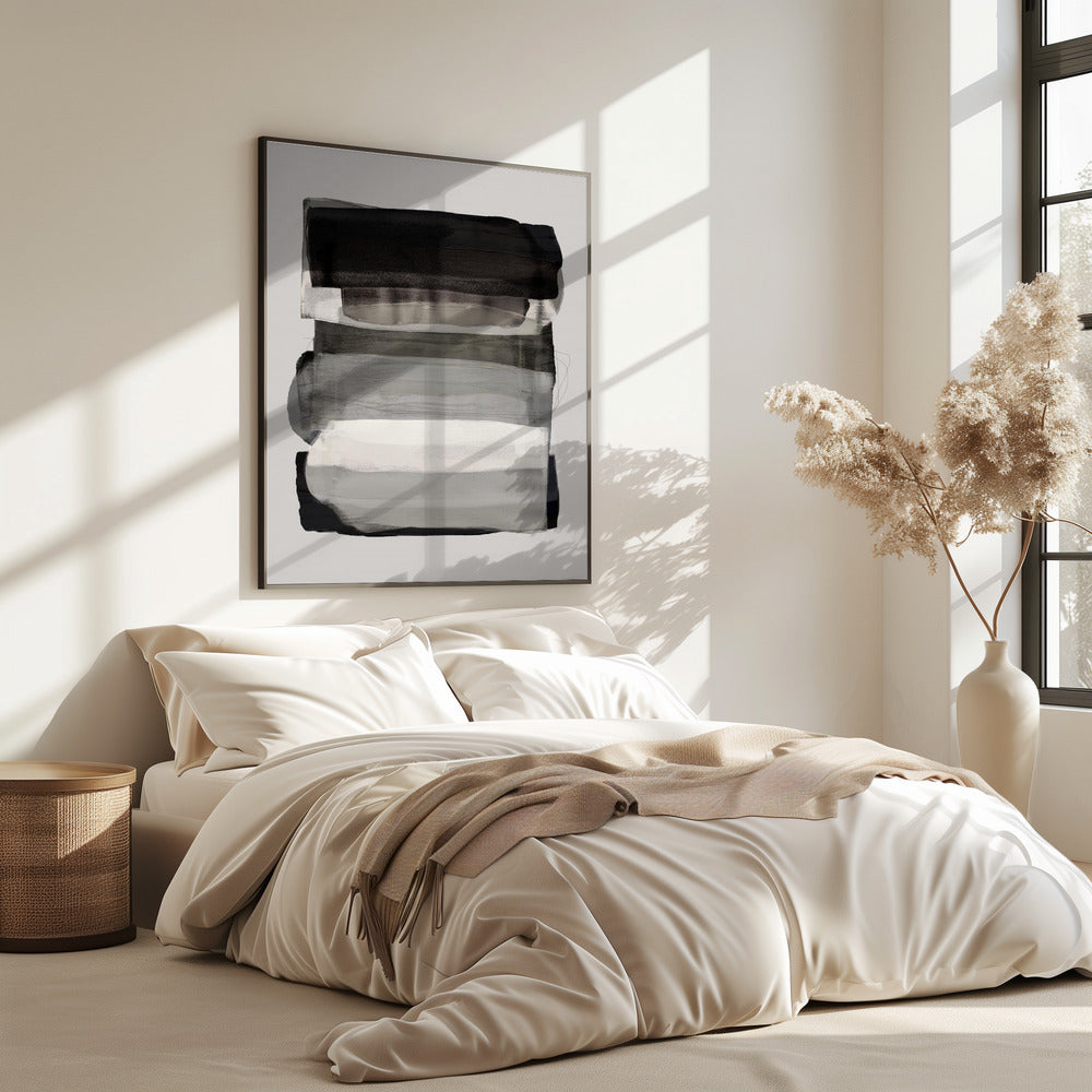 Abstrakte Pinselstriche 79 | Poster